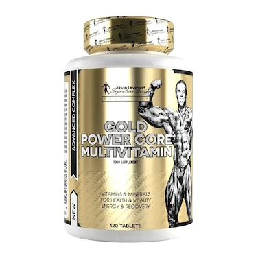 Kevin Levrone, Gold Power Core Multivitamin, Not Flavored, 120 Tablets