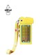 Dino Design Water Bottle for Kids, Leak-Proof Tritan Bottle with Strap, BPA-Free, Non-Spill, 480ml, Yellow