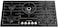 LA PIRAMIDE Built-In GLASS Gas Hob Cooker 90x60 CM, 5 burners, Italian Gas Valves with 210 Degree Rotation, Electrical: 220~240V, Full Safety, Durable-Heat Proof Knobs, LP-95G1MWMKGB, 1Year Warranty.