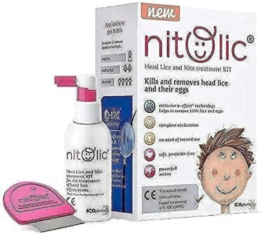 نيتوليك - علاجي لقمل الرأس والنيتيك - 50 مل