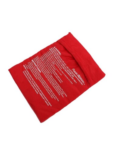 Express 2-Piece Microwave Oven Bag Set Red 19.3x19.3cm