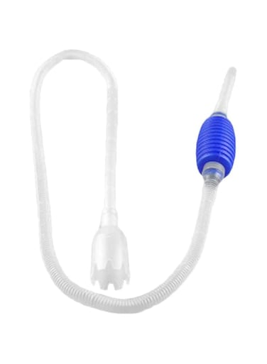 Poppyae Aquarium Fish Tank Vacuum Water Exchange Gravel Cleaning Tool Suction Pipe Aquarium Accessories Siphon Pump Filter Tube