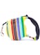 Pet Walking Training Cat Belt Automatic Nylon Extension Retractable Dog Leash Cat Leash for Small Dog Pet (Colorful bar)