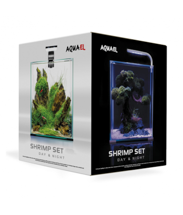 Aquael Shrimp Set Smart White-Day &amp; Night[Volume - 20L]