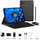 M48 Android 15 Tablet 10.1-Inch HD Display, 12GB RAM + 512GB ROM, 10000mAh Battery, Dual SIM, 8MP Front Camera, 20MP Rear Camera, Complete Productivity Bundle &ndash; Keyboard, Mouse, Stylus &amp; Case-Grey