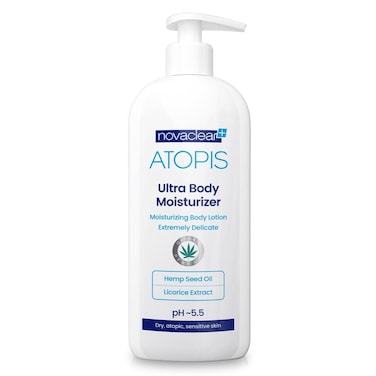 Novaclear Atopis Ultra Body Moisturizer Lotion For Dry, Atopic &amp; Sensitive Skin 500ml