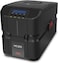 Matica MC210 Dual Sided ID Card &amp; Badge Printer, Dye Sublimation/Thermal Transfer, 300 DPI, LCD Display, Edge-to-Edge Dual-Sided Printing, Swipe-Style Data Encoding, Black   MC210