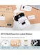 Phomemo M110 Label Printer Portable Bluetooth Thermal Mini Label Maker Printer Apply to Labeling Compatible with Android &amp; iOS System With 1 40&times;30mm Label White