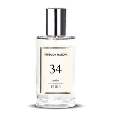 Pure 34 -  Eau De Parfum For Her, Clear, 50ml