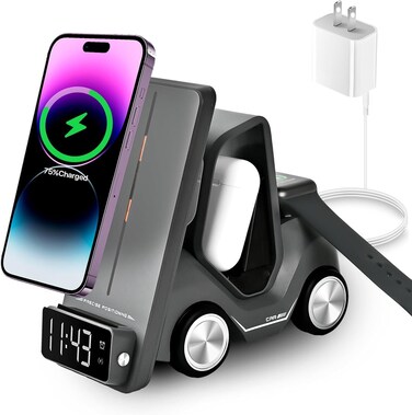 T20 5-in-1 Forklift Wireless Charging Station