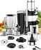 MEBASHI 11-in-1 Digital Juicer &amp; Blender, 1.5 L,(800W) Black Steel (ME-JB2010SS)