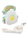 Aputue Cat Harness and Leash Set, Breathable and Lightweight Pet Backpack Harness with Leash, Suitable for Doggie Outdoor Travel Hiking, Cute Fruit Print Mesh Detachable Puppy Harness