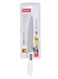 Plastic Basic Advanced 20Cm/8In Slicer Knife, Pr46106, White Silver 8inch