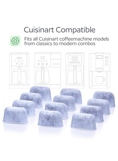 Water Filters for Cuisinart Coffee Makers - Fits all Cuisinart Coffee Brewers - Replacement Charcoal Water Filters for Cuisinart