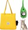 OuYanna Petmoki Cat Tote Bag Carrier, Petmoki Cat Tote Bag, Petmoki Cat Travel Tote, Petmoki Cat Walking Bag, Multifunctional cat Walking, cat Backpack (Yellow 1PCS)