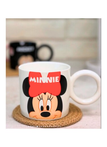 Mug with Cartoon Character Minnie Mouse Printed Good for Coffee, Milk &amp; Tea 230ml