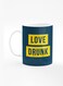 Designer Printed Coffee Mug with Heavy Duty Handle 11oz Ceramic Personalised Gift Mugs Cup [Microwave Safe &amp; Dishwasher Proof] - LoveDrunk
