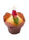 Daffodil Petal Baking Cups: Brown 1.3-Oz Grease Proof Paper Baking Cup - Perfect For Muffins, Cupcakes Or Mini Snacks - Disposable And Recyclable - 200-Ct - Restaurantware