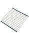 O Ozone Kitchen Sink Drainer Rack Foldable Over the Sink Vegetable Dish Drainer [ Foldable Drying Rack ] (Large)