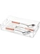 Idesign Kitchen Storage Container Bin, Clear, Large, 63599Es