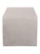 Dii 100% Cotton Chambray Kitchen Tabletop Collection, Stone, 14X72