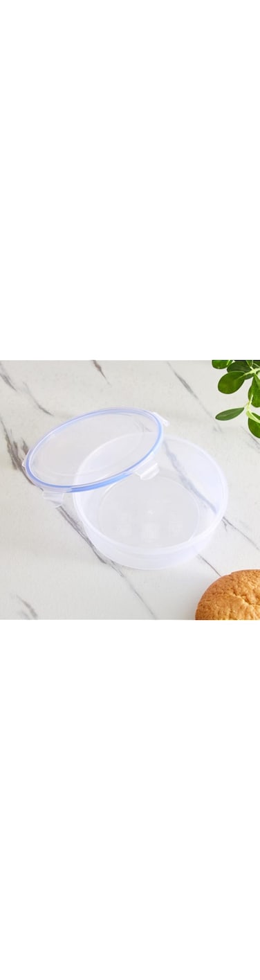 Lock and Store Round Flat Container - 1.8 L