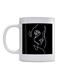 The Woman And The Rose Printed Mug White/Black