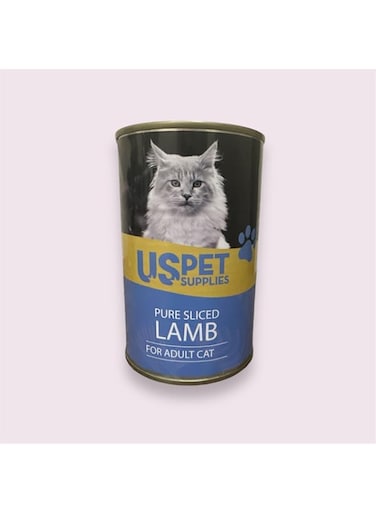US PET SUPPLIES PURE SLICED LAMB FOR ADULT CAT