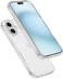 Muzz Crystal Clear Case for iPhone 16, Silicone, TPU Material, Ultra Thin, Transparent (iPhone 16)