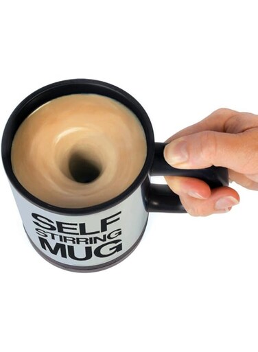 ARTC Automatic Stainless Steel Blender Self Stirring Coffee Mug, 350 ml Capacity