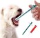 Guintray-bo Pet Large Piller Gun Dog Pill Shooter Cat Piller Rubber Tip Oral Tablet Capsule or Liquid Pet Medical Feeding Dispenser Tool for Small Animals