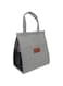 Joyzzz Lunch Bag Bento Bag, Insulated Lunch Bag, Large Durable Waterproof Leakproof Cooler Lunch Tote Bag for Men Women, Reusable Adult Lunch Bags for Work, School, Travel and Picnic (Grey)