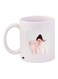 Girl Printed Coffee Mug White/Pink/Brown