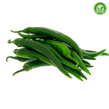 Organic Green Hot Chilli