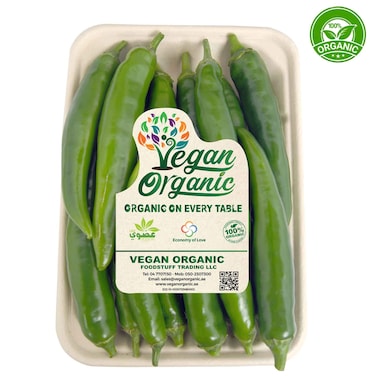 Organic Green Hot Chilli