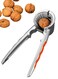 Crackers for All Nuts Heavy Duty Walnut Cracker with Non-Slip Handle Pecan Crackers Tools Funnel Walnut Pliers Nutcracker Pecan Walnut Plier Clip Tool