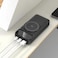 High-Capacity 20000mAh Portable Power Bank with Integrated Cables and Magnetic Wireless Charging

