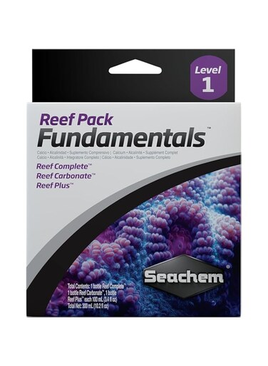 Seachem Reef Pack Fundamentals, 3 x 100ml