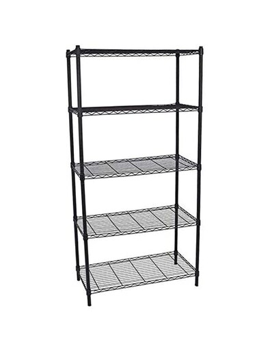 Rack Black 55x30x150cm