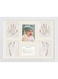 Womdee Baby Clay Handprint Footprint Kit Picture Frame, Perfect for Baby Gifts, Memory Photo Frame - Newborn Baby Keepsake Frames Plaster Kit Photo Frame