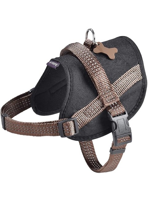 Bobby Easy Safe Harness Brown Small