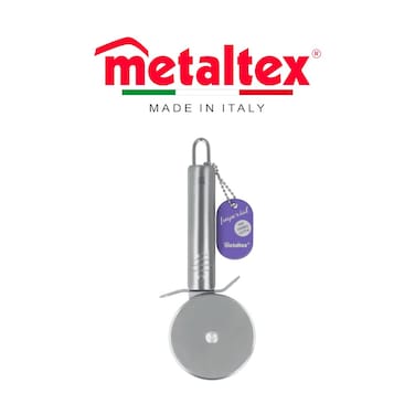 Metaltex Imperial Pizza Cutter 67mm &ndash; Stainless Steel Blade with Ergonomic Handle, Beginner Series