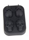 Skull Shape Ice Cube Mold Black