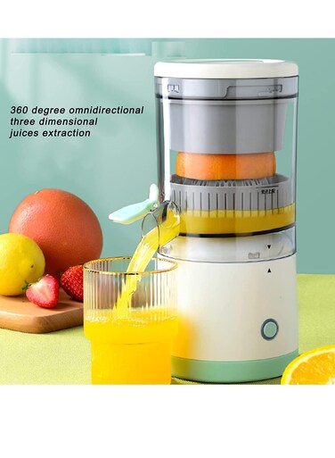 Juicer, 45W Orange Squeezer USB Charging Save Effort Cordless Multifunctional High Efficiency Restaurant Electric Juicer