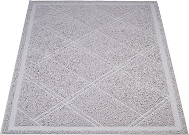 Basics Less-Mess . Litter Box Mat, 24 x 35 Inches, Grey