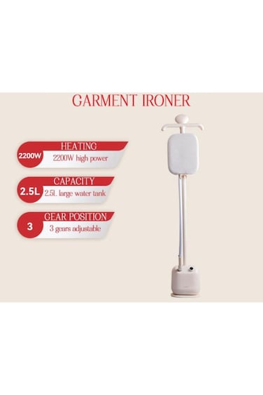 Garment Steamer &amp; Iron &ndash; Portable Handheld Clothes Ironer for Quick, Wrinkle-Free Fabric Care.