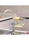 KASTWAVE Sponge Holder for Kitchen Sink- 2 Tier Premium Stainless Steel Caddy Dish- Suction Organizer Basket with Perfect Drainage, Hanging Rack for Bathroom and Kitchen Soap Dish Sink Organize
