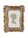 Sunlit Vintage Picture Frame 4x6 Inch, Luxury Antique Photo Frames with Glass Front, Photo Display, Tabletop Wall Hanging, Gift Ideas, Bronze