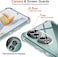 For Honor 90 Clear Transparent Cover Silicone Shockproof Phone Case for Honro 90 5G (Honor 90, Clear)
