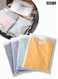 50 PCS Shirt Packaging Bags, 11x15 inch Reclosable Poly &amp; Plastic Bags for Packaging Clothes, Shirts, Jeans, Pants, T-Shirts, Frosted Zip Lock Bags with Vent Hole for Travel Storage(One size)